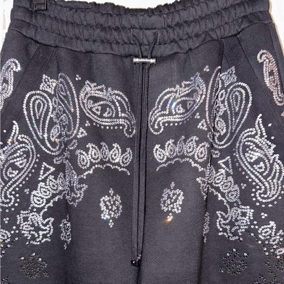 AMIRI Crystal Bandana Sweat Suit SET - Picture 4 of 7